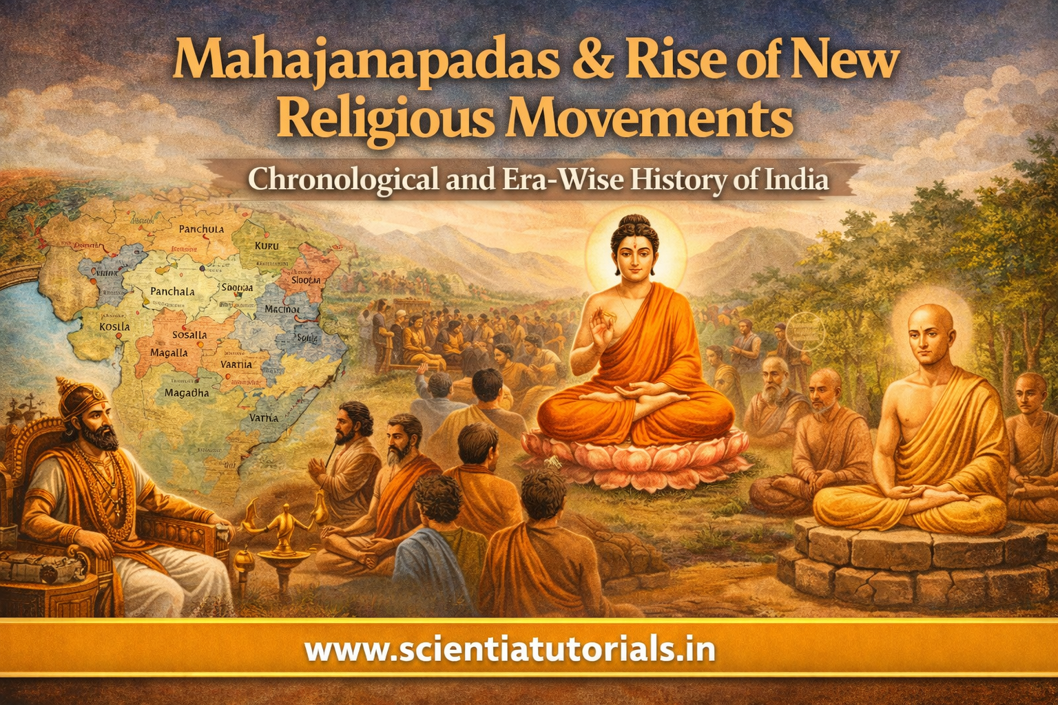 Mahajanapadas & Rise of New Religious Movements – Chronological and Era-Wise History of India