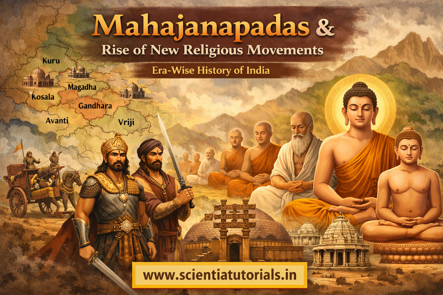 Mahajanapadas & Rise of New Religious Movements – Era-Wise History of India