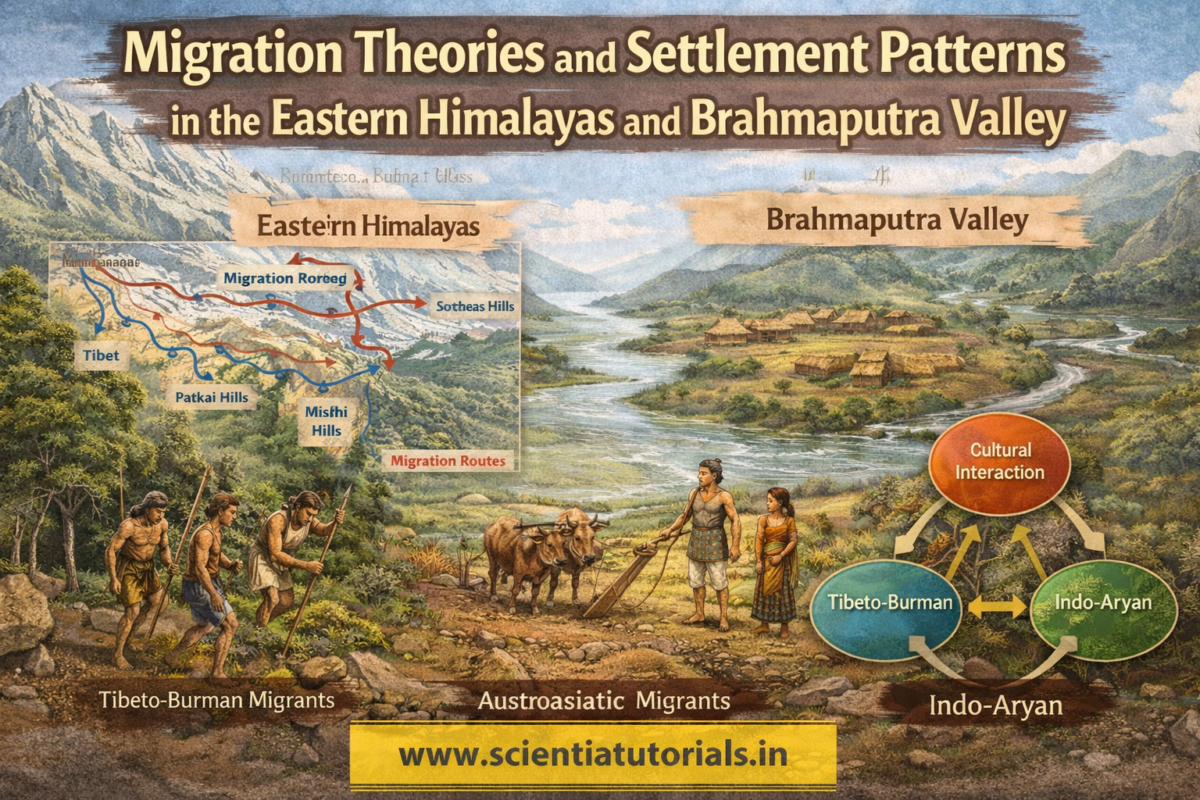 Migration Theories of North-East India Eastern Himalayas & Brahmaputra Valley Settlements Migration Theories of North-East India Eastern Himalayas & Brahmaputra Valley Settlements