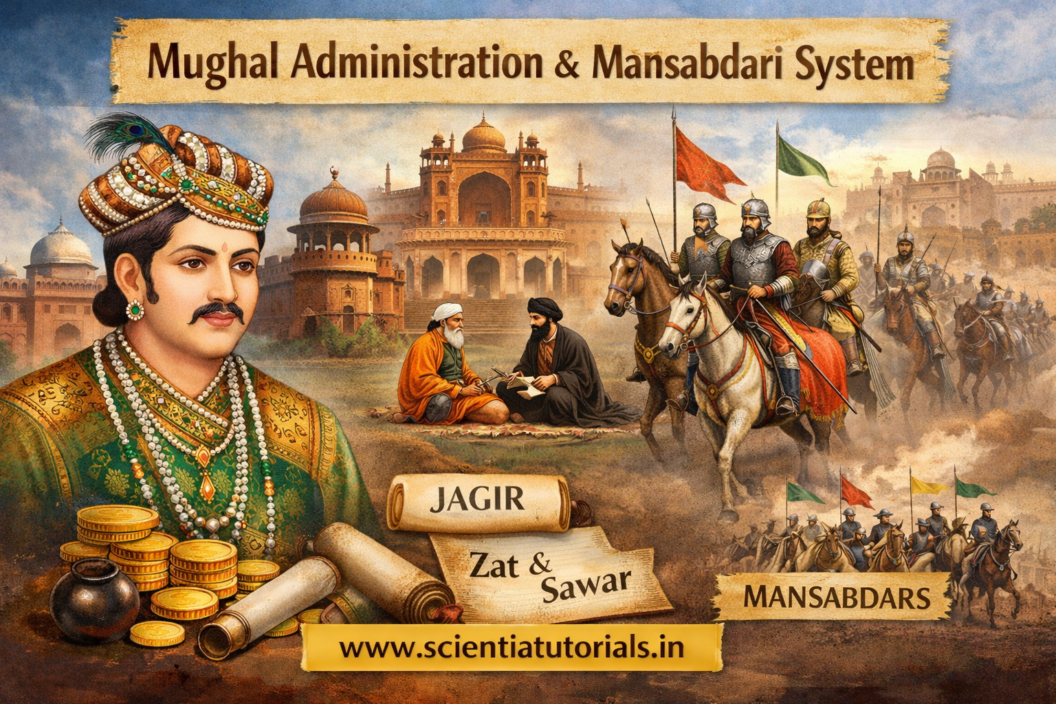 Mughal Administration & Mansabdari System