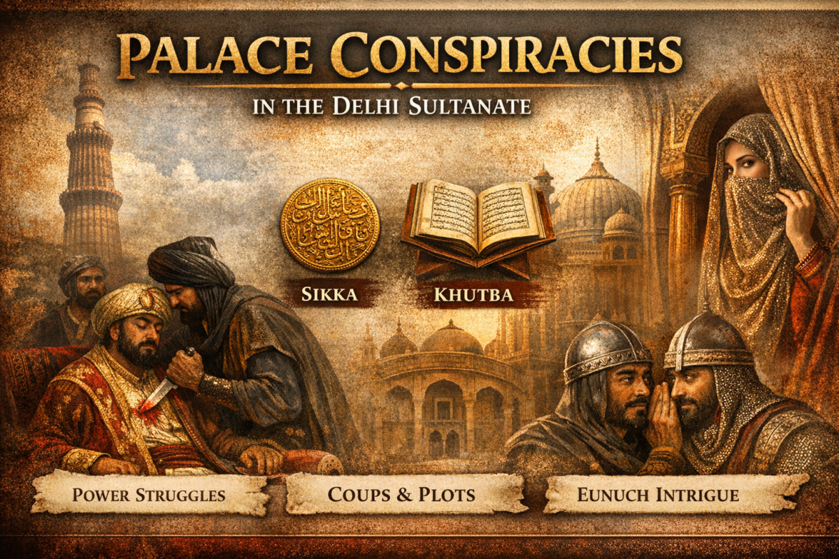 Palace Conspiracies in Delhi Sultanate – Power Struggles 