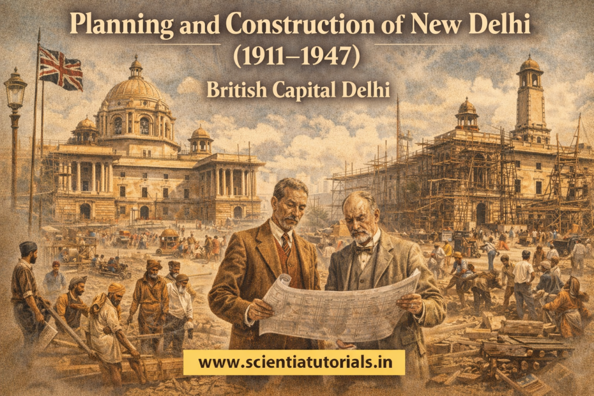 Planning and construction of New Delhi