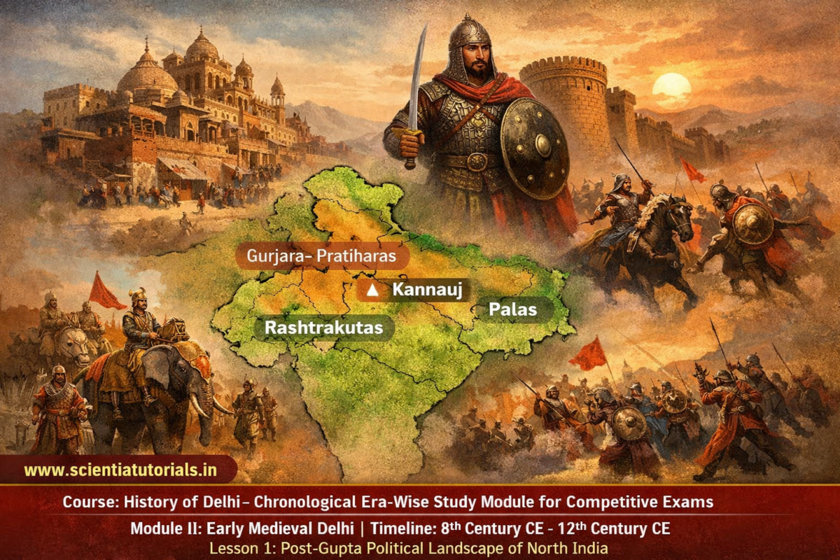 Post-Gupta Political Landscape of North India
