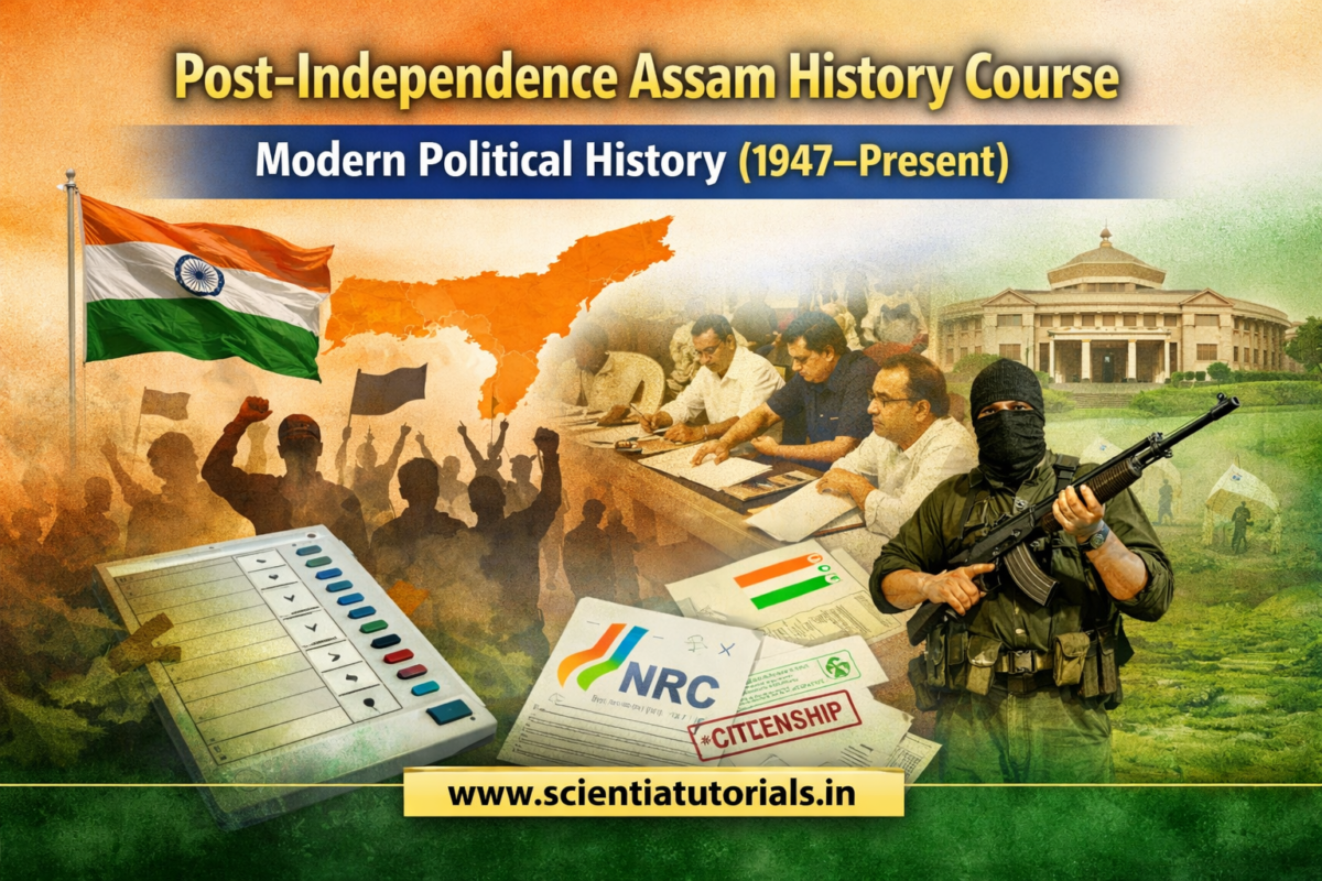 Post-Independence Assam History Course
