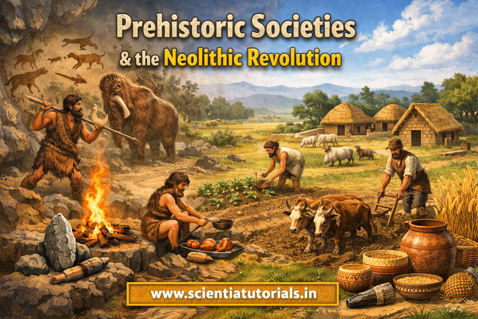 Prehistoric Societies and the Neolithic Revolution World History Study Module