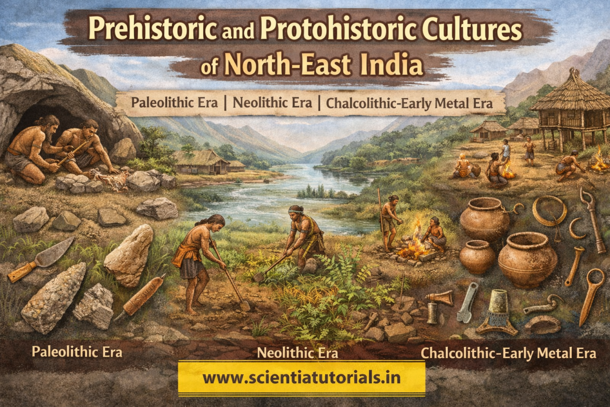 Prehistoric and Protohistoric Cultures of North-East India Paleolithic to Chalcolithic Era Prehistoric and Protohistoric Cultures of North-East India Paleolithic to Chalcolithic Era