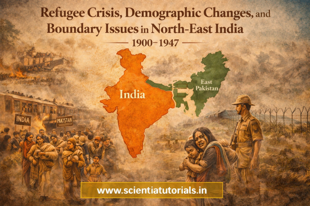 Refugee Crisis, Demographic Changes & Boundary Issues in North-East India
