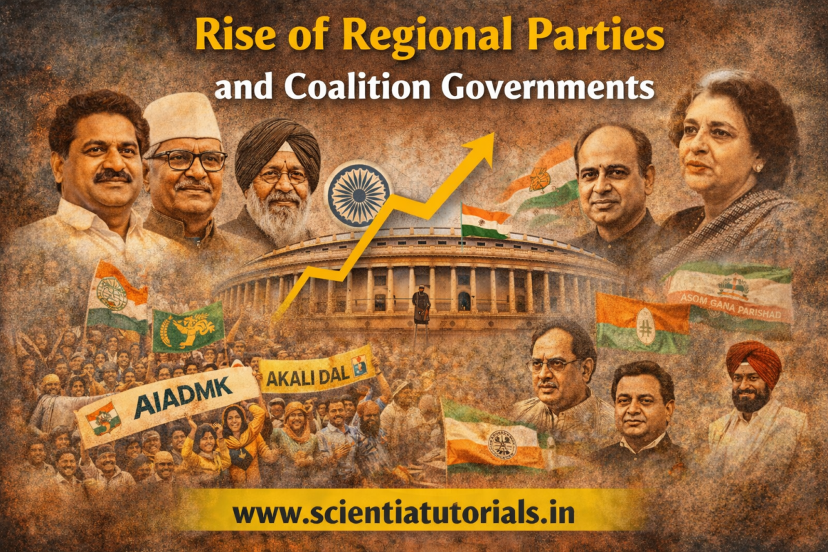 Rise of Regional Parties and Coalition Governments