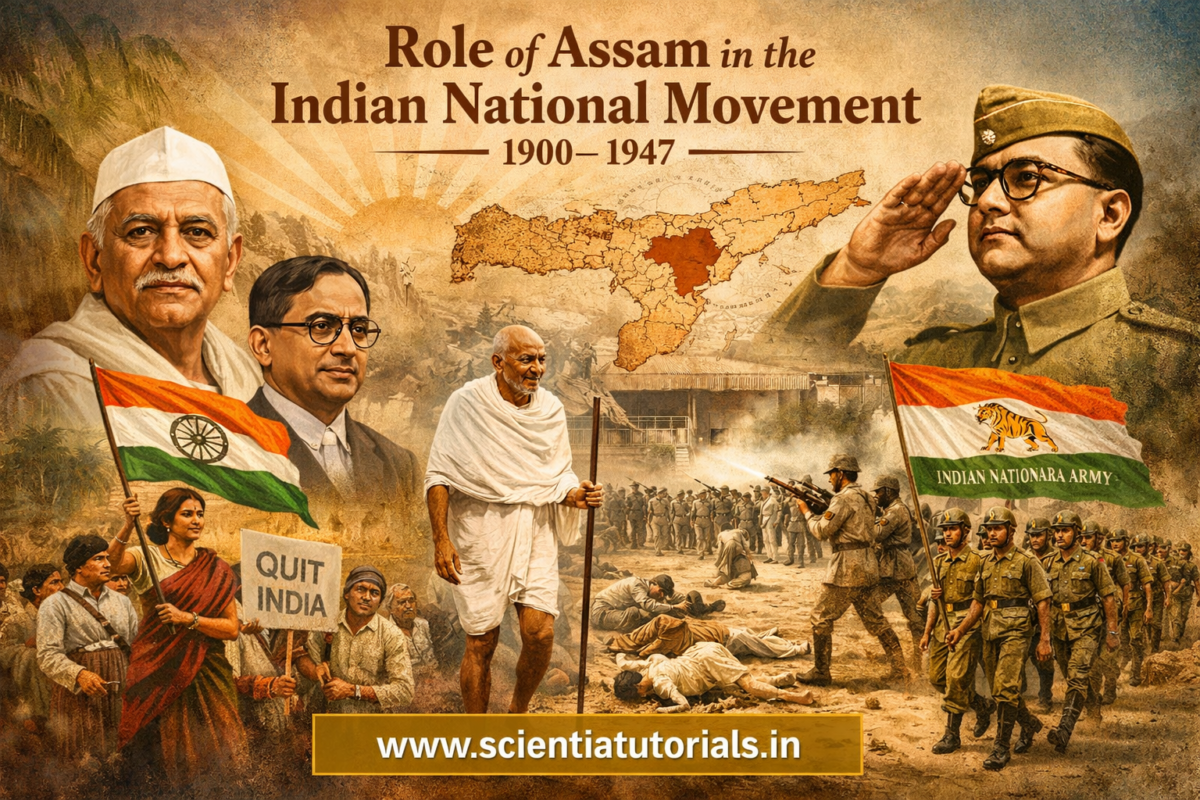 Role of Assam in the Indian National Movement