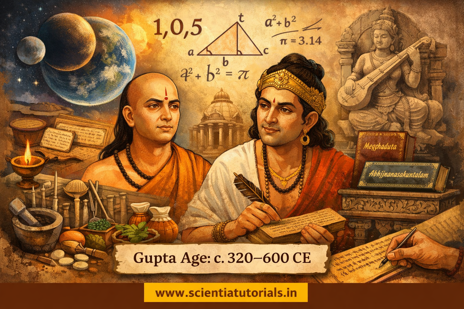 Science, Mathematics & Literature in the Gupta Age