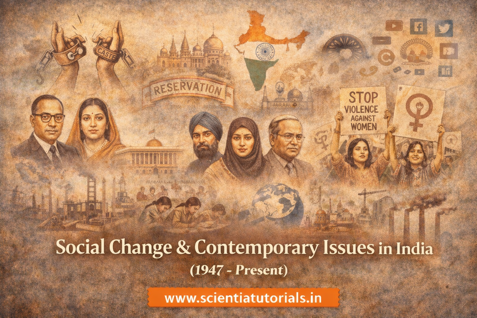 Social Change and Contemporary Issues in India