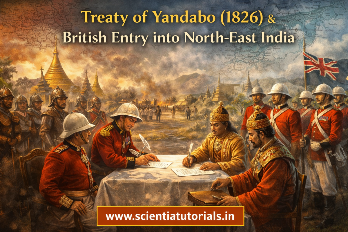 Treaty of Yandabo and British Entry into North-East India