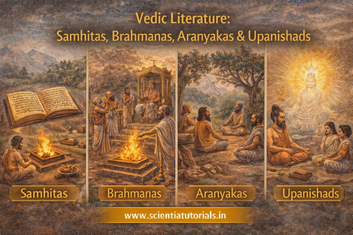 Vedic Literature Samhitas, Brahmanas, Aranyakas & Upanishads 