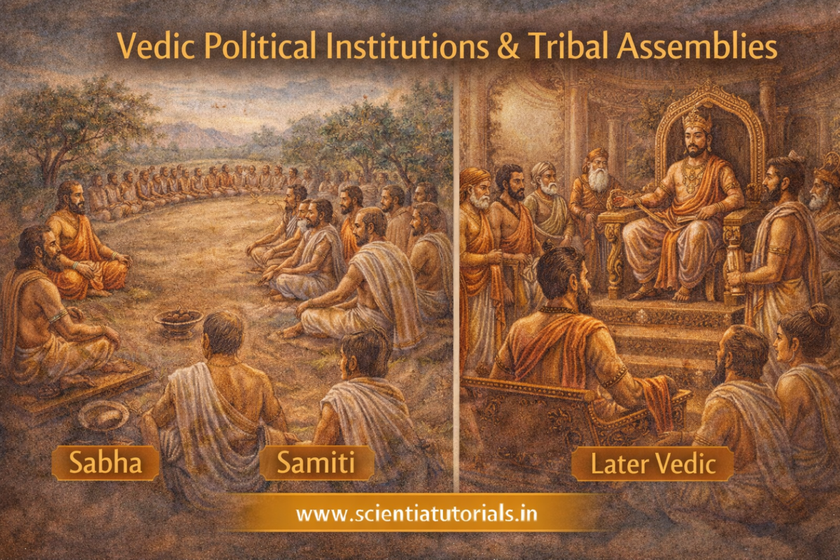 Vedic Political Institutions & Tribal Assemblies History of India