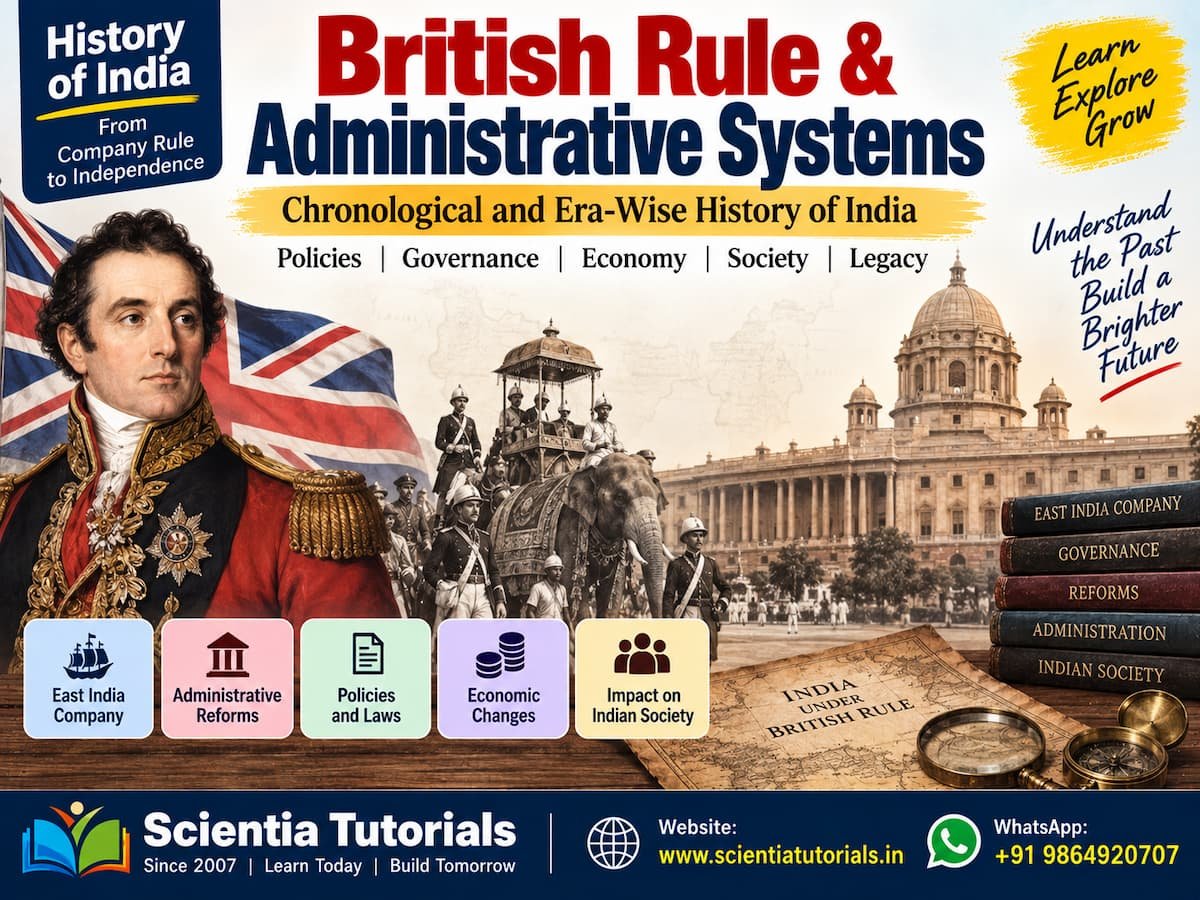 British Rule & Administrative Systems – History of India | CBSE & NCERT