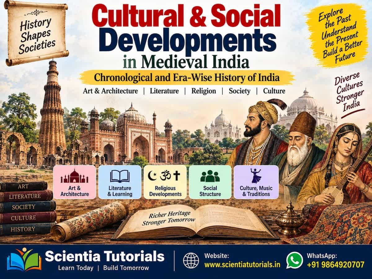 Cultural & Social Developments in Medieval India | CBSE & NCERT History