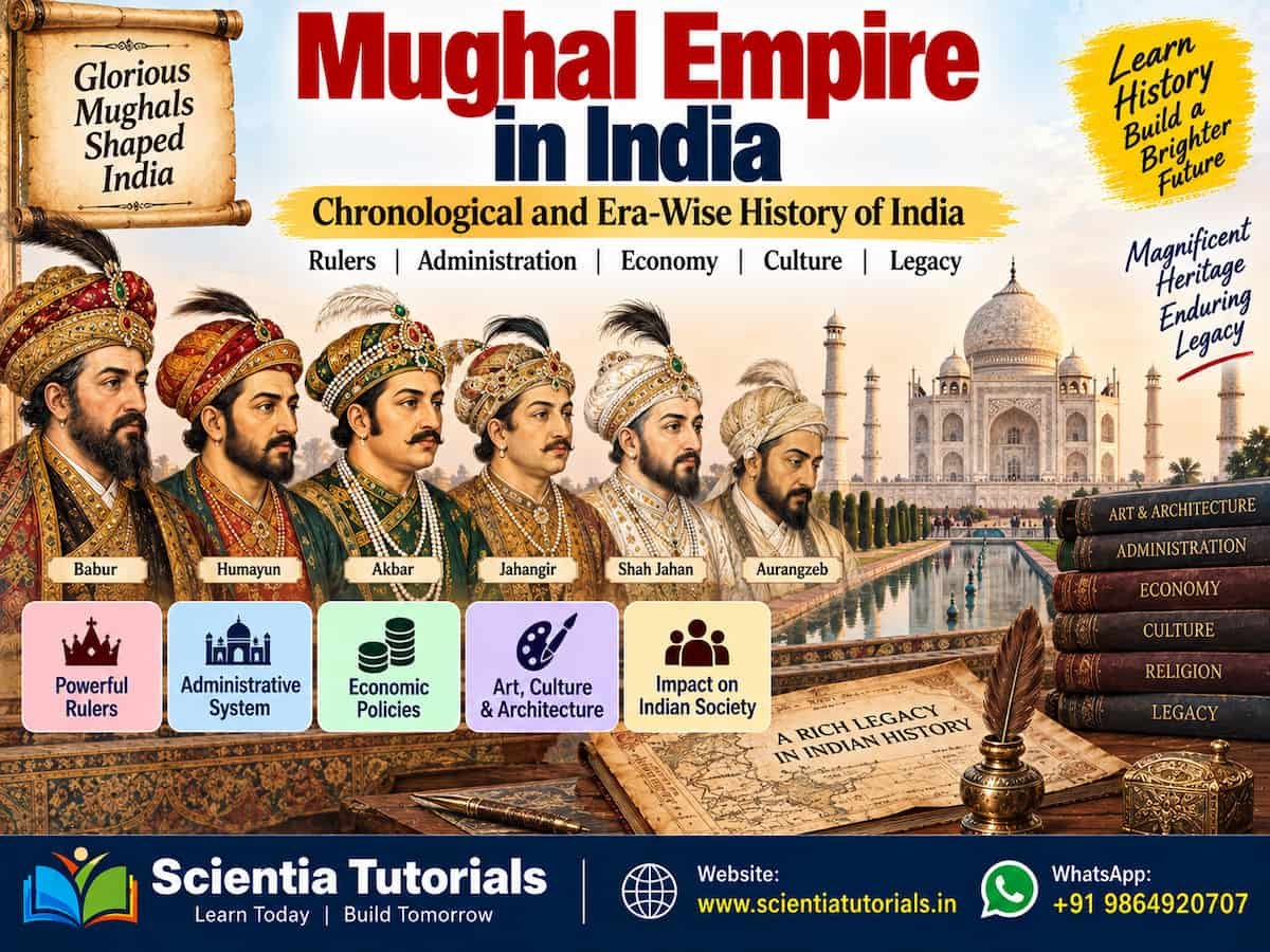 Mughal Empire in India – Chronological & Era-Wise History | CBSE & NCERT Mughal Empire in India – Chronological & Era-Wise History | CBSE & NCERT