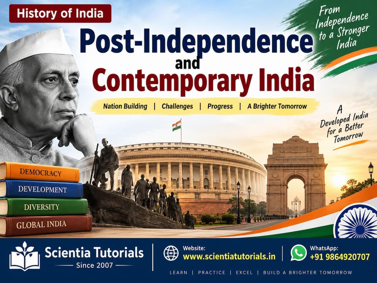 Post-Independence and Contemporary India – History of India