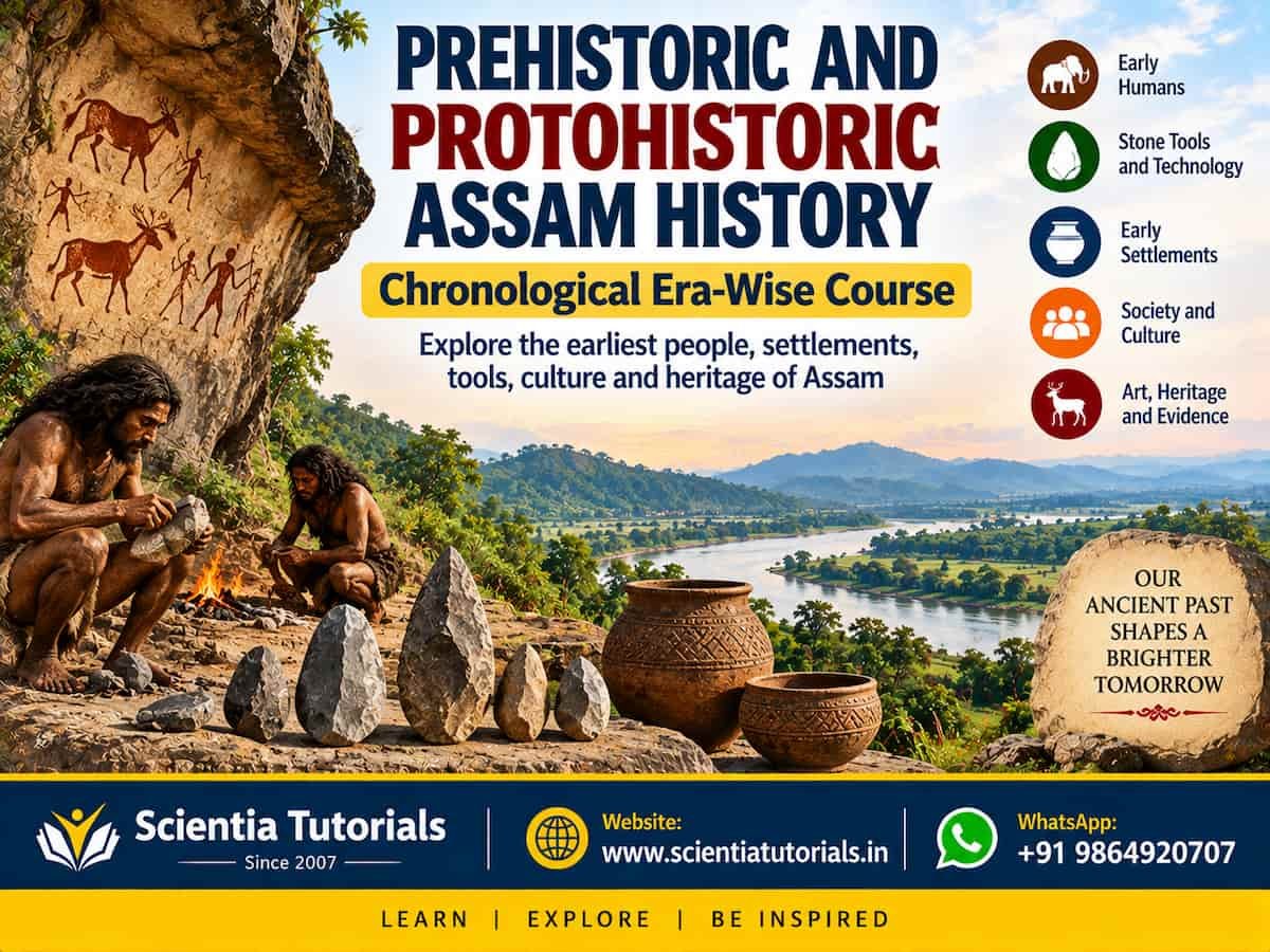 Prehistoric and Protohistoric Assam History – Chronological Era-Wise Course Prehistoric and Protohistoric Assam History – Chronological Era-Wise Course
