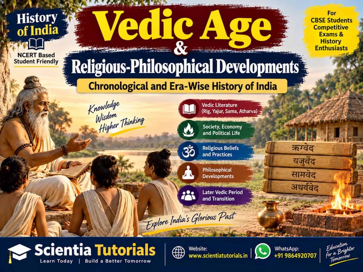 Vedic Age & Religious-Philosophical Developments – History of India