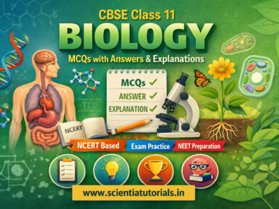 CBSE Class 11 Biology – MCQs with Answers and Explanations