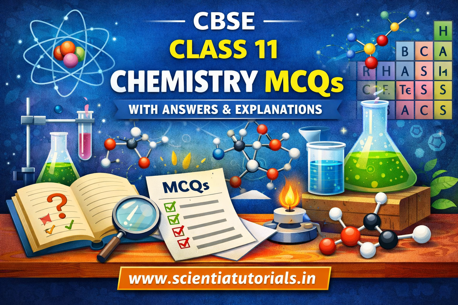 CBSE Class 11 Chemistry MCQs