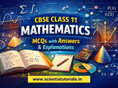 CBSE Class 11 Mathematics – MCQs with Answers and Explanations