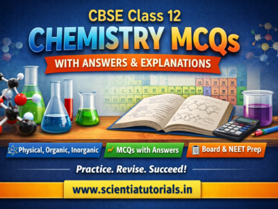 CBSE Class 12 Chemistry – MCQs with Answers and Explanations