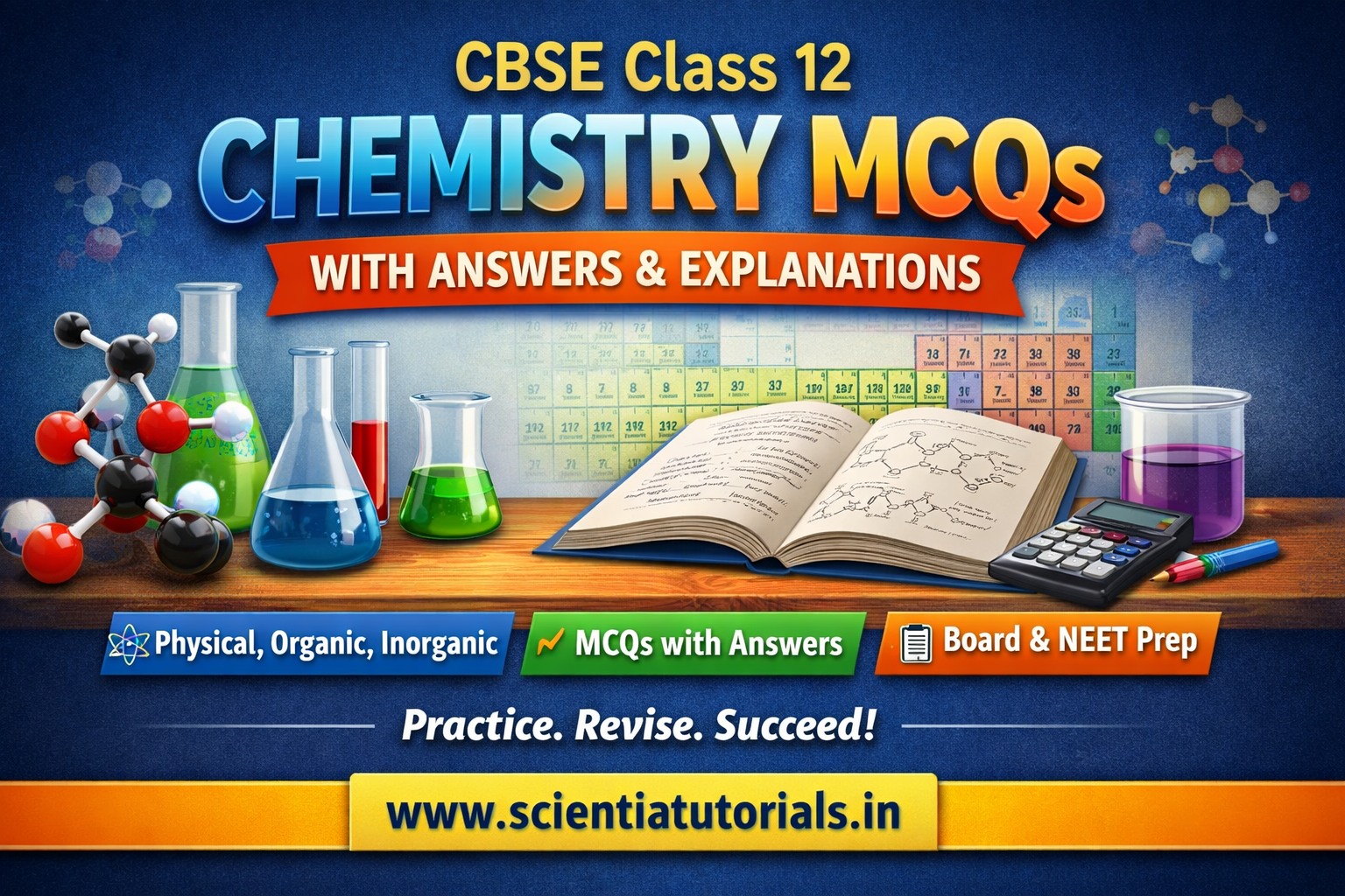 CBSE Class 12 Chemistry MCQs