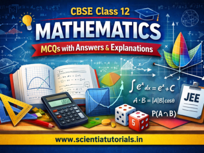 CBSE Class 12 Mathematics – MCQs with Answers and Explanations