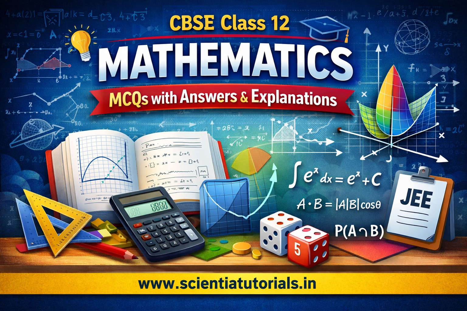 CBSE Class 12 Mathematics MCQs with Answers