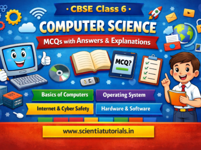 CBSE Class 6 Computer Science – MCQs with Answers and Explanations