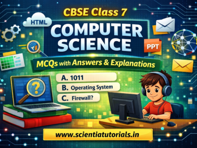 CBSE Class 7 Computer Science – MCQs with Answers and Explanations