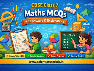 CBSE Class 7 Mathematics – MCQs with Answers and Explanations