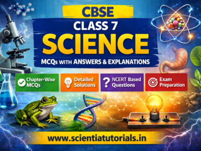 CBSE Class 7 Science – MCQs with Answers and Explanations