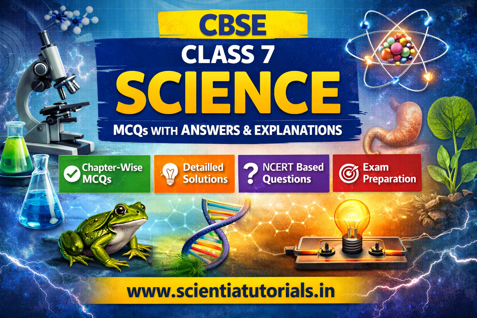 CBSE Class 7 Science MCQs with Answers CBSE Class 7 Science MCQs with Answers