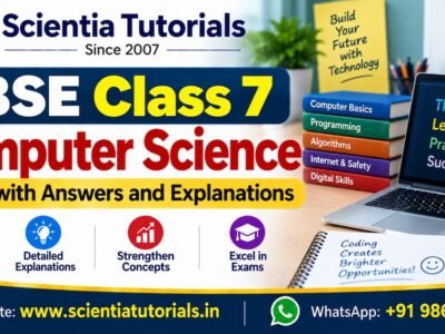 CBSE Class 7 Computer Science – MCQs with Answers and Explanations