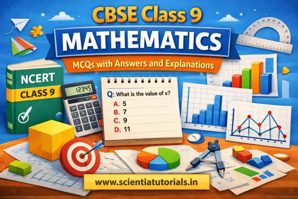 CBSE Class 9 Mathematics – MCQs with Answers and Explanations