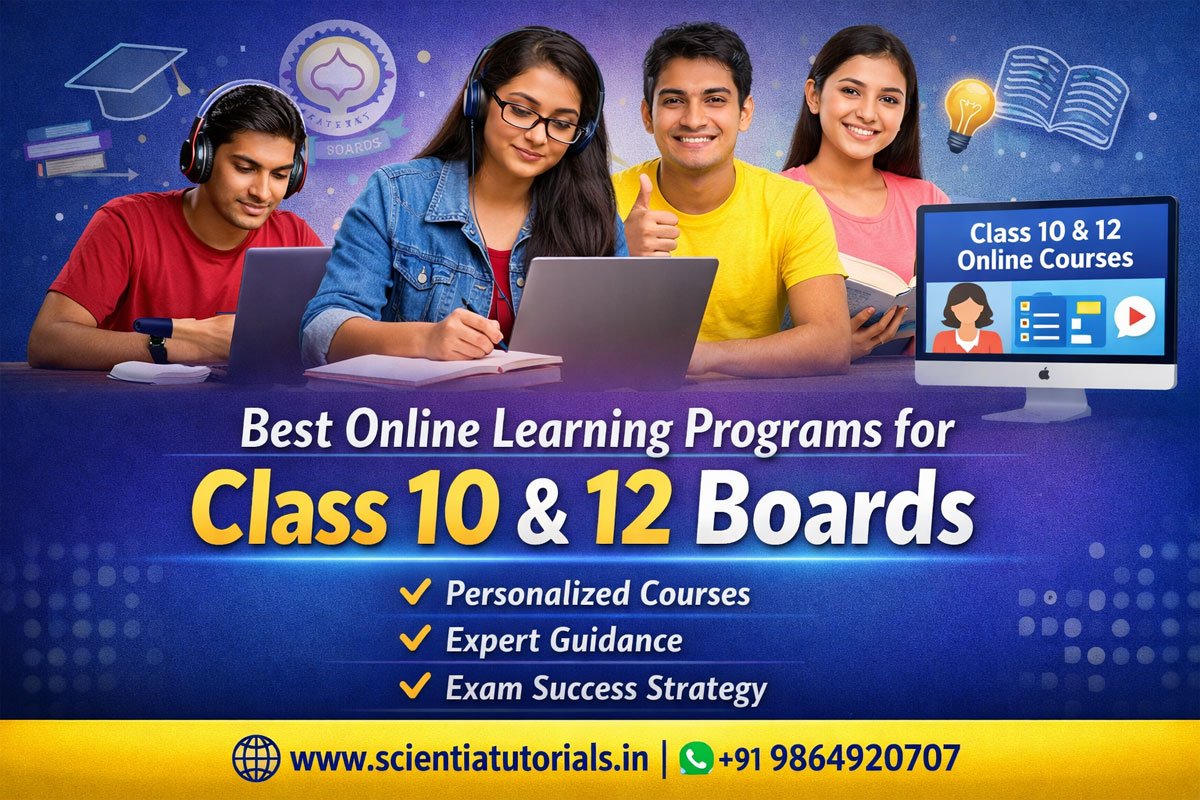 Best online learning programs for Class 10 and 12 boards with personalized courses, expert guidance, and exam preparation support