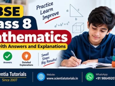 CBSE Class 8 Mathematics – MCQs with Answers and Explanations