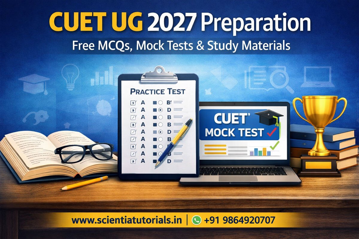 CUET UG 2027 preparation with free MCQs mock tests and online study materials for exam success