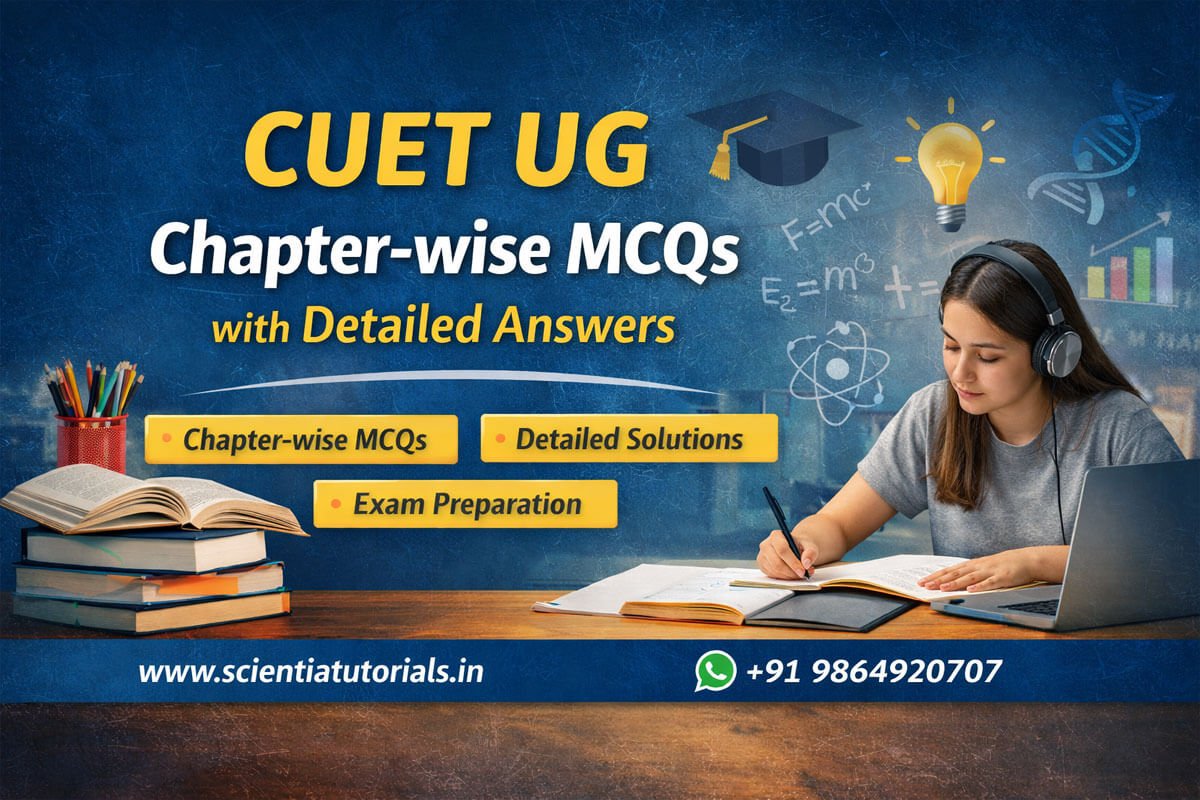 CUET UG chapter-wise MCQs with detailed answers free practice questions for CUET 2026 exam preparation