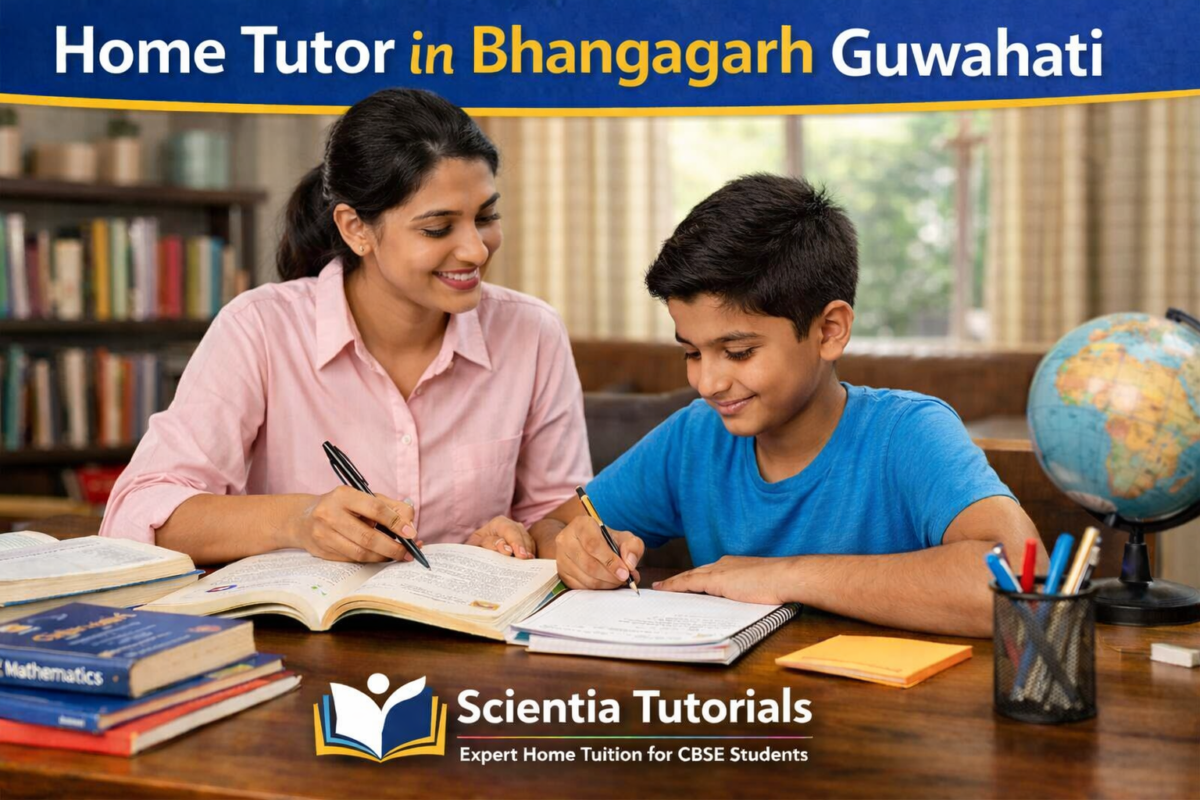 Home tutor teaching CBSE student at home in Bhangagarh Guwahati