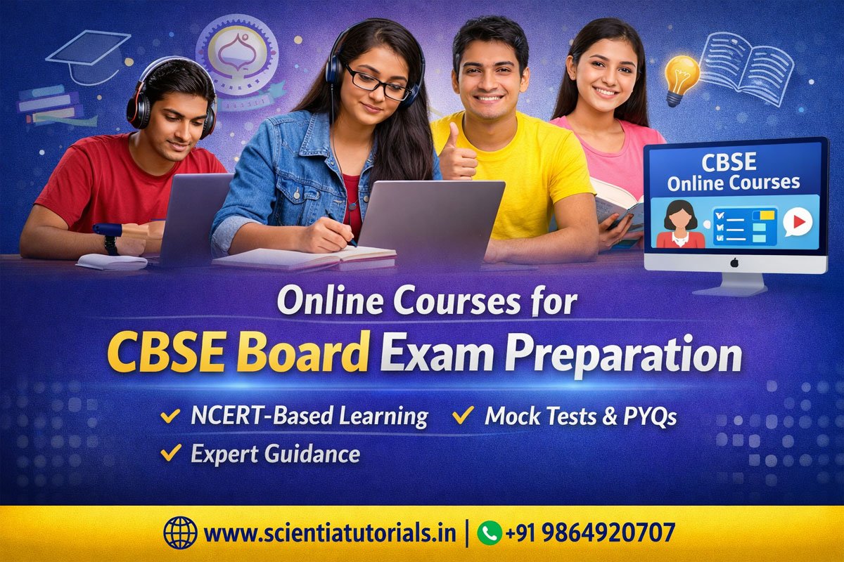 Online courses for CBSE board exam preparation with NCERT-based learning, mock tests, and expert guidance for Class 10 and 12 students