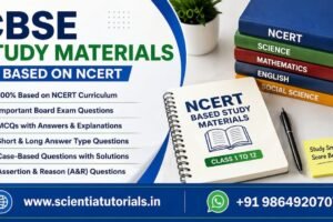 CBSE NCERT study materials for classes 1 to 12 with MCQs, case-based questions and assertion reason questions