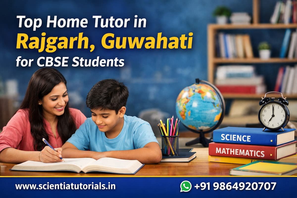 Home tutor in Rajgarh Guwahati teaching CBSE student with personalized one to one tuition support