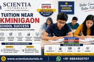 Scientia Tutorials classroom coaching near Rukminigaon Guwahati for Class 6 to 12 CBSE students with affordable small batch tuition