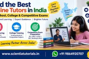 Best online tutors in India for school, college and competitive exam preparation