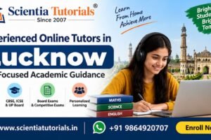 Experienced online tutors in Lucknow providing focused academic guidance for school students