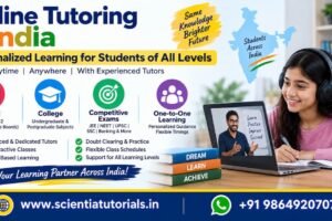 Online tutoring in India with personalized learning for students of all levels